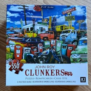 Clunkers Puzzle - 550 Pieces - El Paso Truck Salvage 🧩⛽️🛻